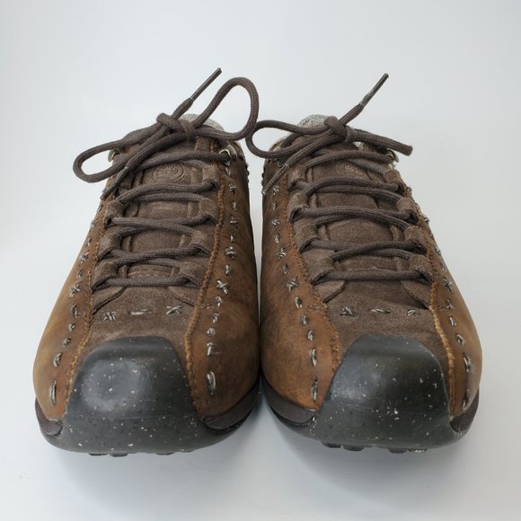 Timberland Smartwool Womens Size 7.5 Leather Hiking Shoe Brown Waterproof. - Picture 2 of 15